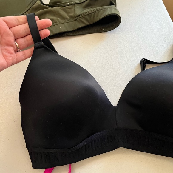 victoria secret Bra Lot sport bra 36D 34D 34DD - Picture 5 of 10